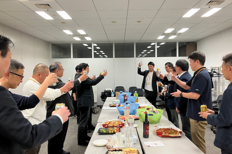 第5回経営者の会in東京 懇親会の様子