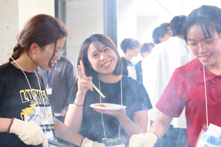 交流BBQ大会の様子2