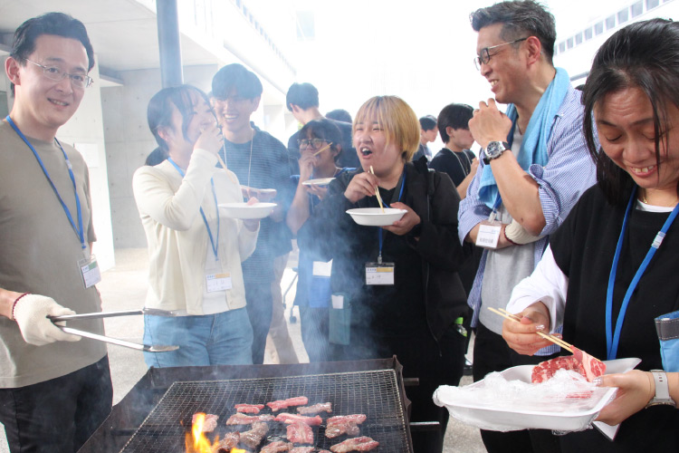交流BBQ大会の様子6