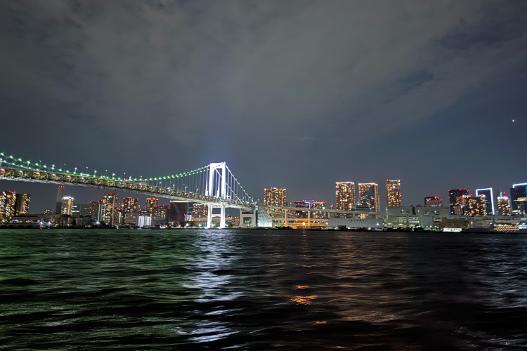 屋形船からの光景(写真)